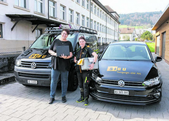 Geschäftsinhaberinnen Susanne Merz (Administration) und Sybille Habermacher (Bild: zVg.)