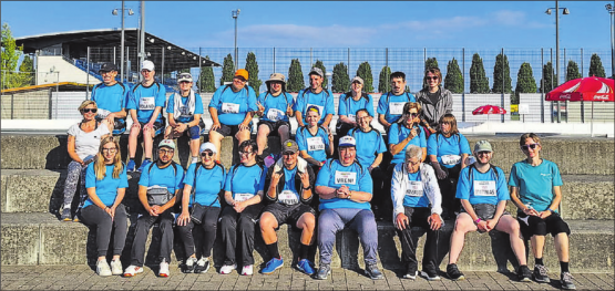 Zeigten, was sie können: Die Behindertensportgruppe BSG Reinach an der Aargauer Meisterschaft. (Bild: zVg.)