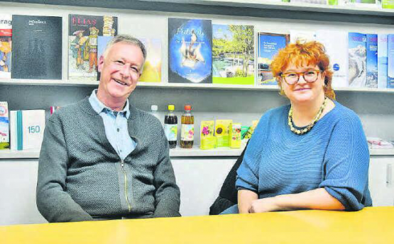 Monika Pachera (SP) und Michel Rutschmann (SVP) sind Mitglieder der Echogruppe des zukünftigen Führungsmodells der Gemeinde Beromünster. (Bild: mars)
