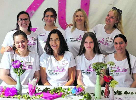 Das Herz der Kita Pink Panther: Das eingespielte Mitarbeiterteam unter der Leitung von Brigitte Iseli. (Bild: zVg.)