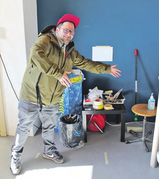 So bunt wie diese Umgestaltung kann Jugendarbeit sein. Das Bild wurde in der Vergangenheit aufgenommen, das Engagement ist seither gewachsen und auf gutem Wege. (Archiv: grh)