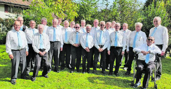 Der Seniorenchor Schöftland freut sich auf ein reichgefülltes Jahresprogramm. (Bild: zVg.)