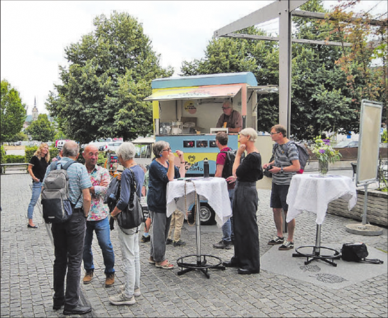 Barbara Zobrist und Thomas Helbling im Gespräch. (Bild: zVg.)