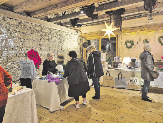 In warmer Atmosphäre lässt es sich besonders gemütlich einkaufen. (Bilder: Janine Flückiger)