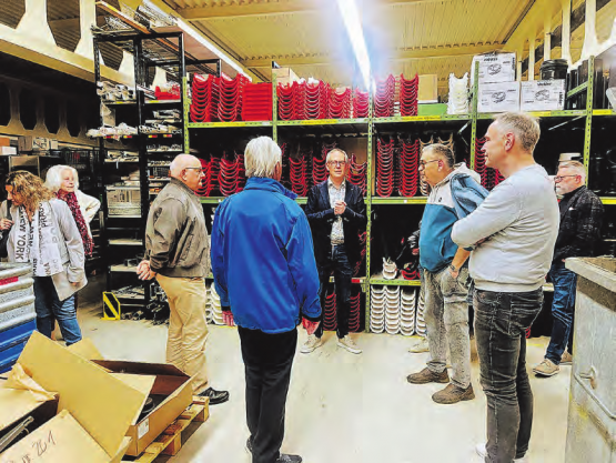 René Soland hielt einen spannenden Vortrag über die Herausforderungen als Energieversorger in der heutigen Zeit. (Bild: Dominique Rubin)