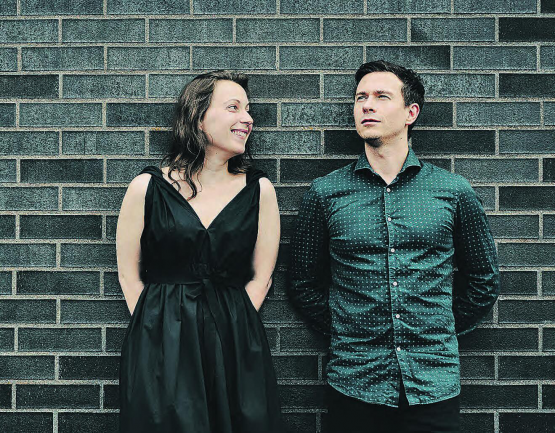 Susanne Geist und Tizian Naef bringen das Power-Duo des Barock zu Gehör, Blockflöte und Cembalo. (Bild: Alexander Ponet)