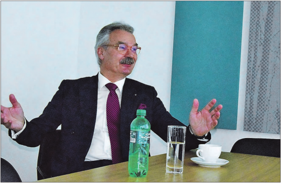 Ex-Verwaltungsratspräsident Robert Vogel: Er verlässt die Bank Leerau, als Folge der Corona-Sicherheitsmassnahmen – heimlich, still und leise. (Bild: st.)