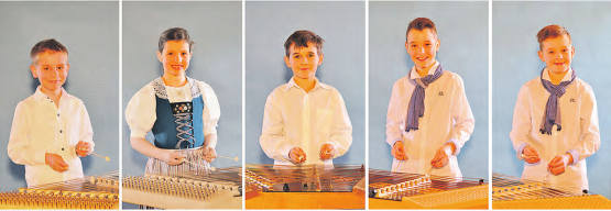 Die «Hackbrättgoofe» haben sich gut vorbereitet: Ihr Auftritt auf Schloss Rued dürfte für alle zum unvergesslichen Erlebnis werden. (Bilder: zVg.)