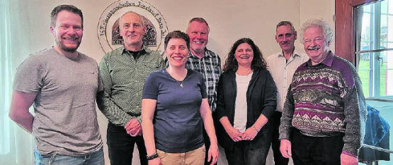 Der Vorstand (v.l.): Julian Burgener, Lukas Suter, Rebekka Oehen, Alfons Käch (Präsident), Traudi Ure, Werner Ryser und Kaspar Müller (Bilder: zVg.)