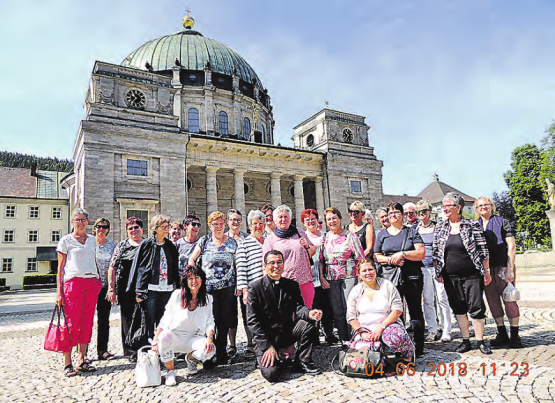 Der Frauenkreis Kulm auf Reisen: In St. Blasien stand eine eindrückliche Dombesichtigung auf dem Programm (Bild: zVg.)