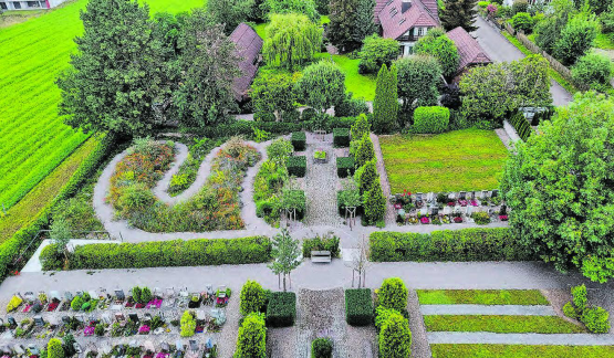 Offiziell wird der neugestaltete Friedhof am 7. September eingeweiht. (Bild: zVg.)