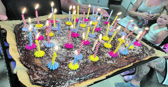 Dieser Kuchen ist einem 40. Geburtstag würdig. (Bild: zVg.)