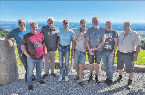 Der Männerturnverein Menziken genoss drei unterhaltsame Tage im schönen Jura. (Bild: zVg.)