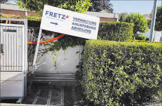 Bis 30 Stellen werden gestrichen: Das Schweizer Traditionsunternehmen Fretz produziert künftig in Europa und Asien. (Bild: rc.)