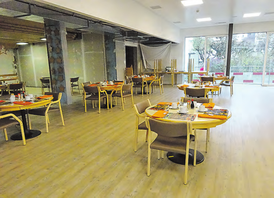 Dynamik macht keinen Halt vor dem Alter: Das Alters- und Pflegeheim Unteres Seetal steht mitten im Umbauprozess, im Bild der Mehrzweckraum. (Bilder: zVg.)