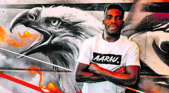Neu beim FC Aarau: Der 19-jährige Isaac Pappoe nimmt die Rolle eines Perspektivspielers ein. (Bild: Sarah Rölli)