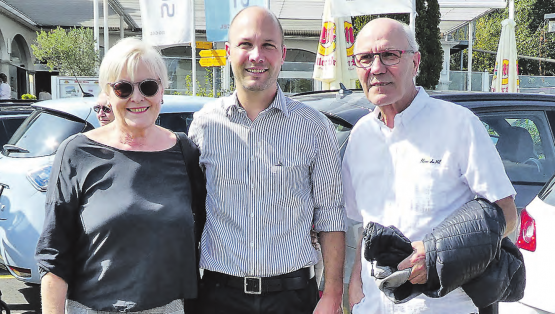 Persönlich, professionell und zuverlässig: Thomas Amsler (Bildmitte) von Argovia Immobilien, zusammen mit seinem Vater Heinz Amsler und Kathi Zwissler. (Bilder: rm.)