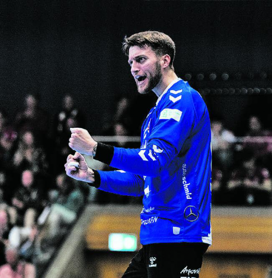 HSC-Torhüter Ivan Herceg hatte grossen Anteil an der erfolgreichen Aufholjagd und wurde als bester Spieler seines Teams ausgezeichnet. (Bild: Benjamin Faes, zVg.)