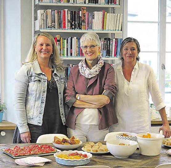 Neues Zuhause im «Löwen»: von links nach rechts Claudia Zängerle, Dorothee van Spyk und Doris Fessler. (Bild: zVg.)