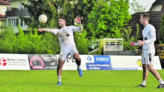 Die Oberentfelder Faustballer sind auf bestem Weg, sich für das Heim Final4-Turnier zu qualifizieren. (Bild: Alexander Stürchler/Swiss Faustball)