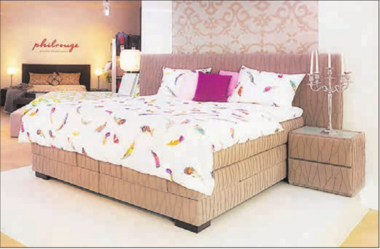 Boxpringbett mit gefedertem Untergestell: Hat in Amerika und Skandinavien Tradition und ist nun auch bei uns angekommen. (Bild: zVg.)