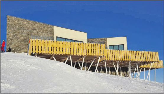 Holzbau von seiner schönsten Seite: Die Schongauer Firma Erni AG geht hoch hinaus. (Bild: zVg.)