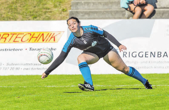 Verloren zum Auftakt der Qualifikationsrunde zwei Mal: Sabrina Siegenthaler und ihre Teamkolleginnen vom STV Oberentfelden-Amsteg. (Bild: fba.)