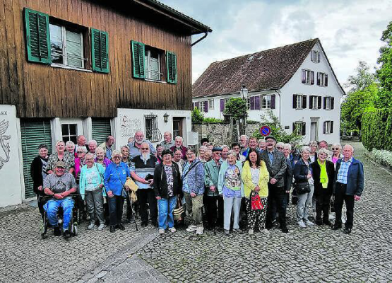 Die Seniorinnen und Senioren freuten sich über den Ausflug. (Bild: zVg.)