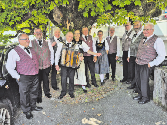 Das Jodlerchörli konnte an der GV auf ein gelungenes 2025 zurückblicken. (Bild: zVg)