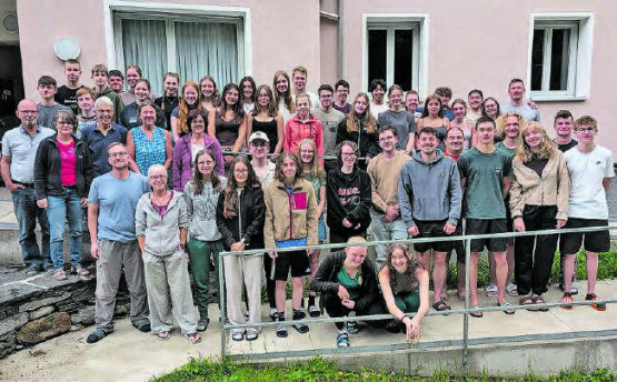 Die Teilnehmenden hatten sichtlich Freude am Sommerlager. (Bild: zVg.)