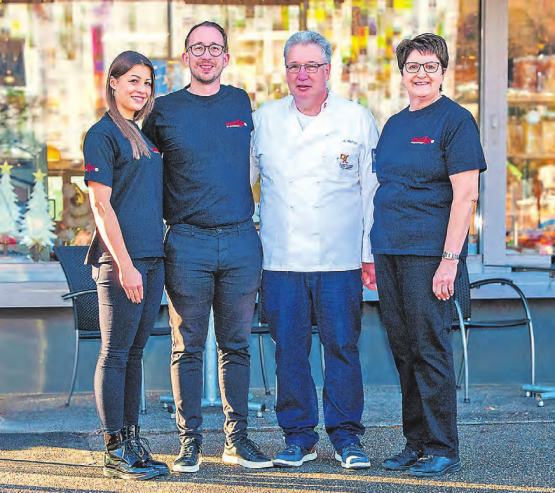 Nadja Mathys, Pascal Mathys, Jürg Mathys und Silvia Hochuli (Bild: zVg.)