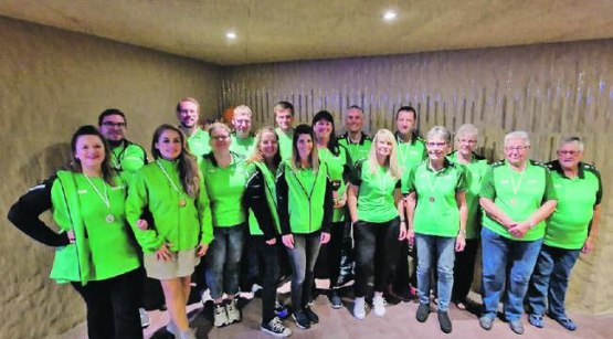 Die Turnenden vom Satus Gontenschwil verbrachten ihr Sportweekend in Emmetten. (Bild: zVg.)