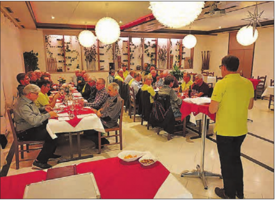 Männerriege Uerkheim: 28 Turner beschlossen eine Erhöhung des Mitgliederbeitrags. (Bild: zVg.)