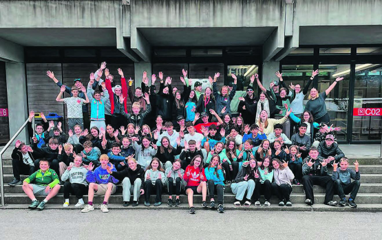 Die Jugendlichen der Kreisschule aargauSüd zeigten vollen Einsatz im Herbstlager. (Bilder: zVg.)