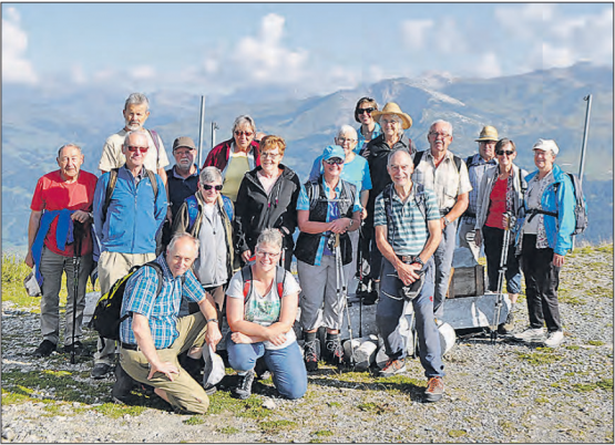 Gruppenbild: Der Samariterverein Kulm auf seiner jährlichen Vereinsreise. (Bild: zVg.)