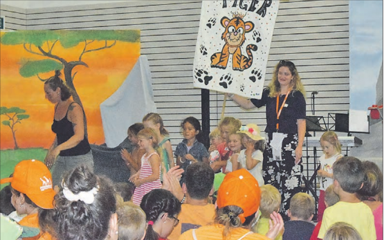 Die «wilden Tiger»: Damit sich die Eltern ein Bild machen konnten, präsentierten sich die einzelnen Gruppen zum Abschluss. (Bilder: st.)