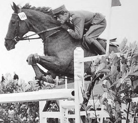 Aachen 1966: Max Hauri (1941-2015) mit Yukon. (Bild: zVg.)