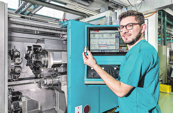 Bei Eichenberger Gewinde nehmen Ausbildungen als Poly- oder Produktionsmechaniker einen immer wichtigeren Stellenwert ein. (Bild: zVg.)