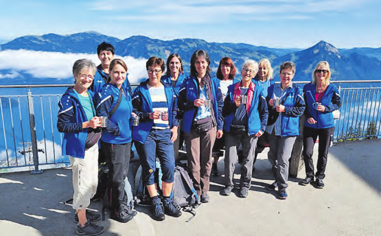 Der Frauenturnverein Zetzwil erlebte zwei abwechslungsreiche Tage voller Abenteuer und Freude. (Bild: zVg.)