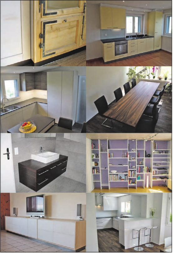 Ihr regionaler Küchenbauer und Schreinerprofi aus Leimbach. (Bilder: zVg.)