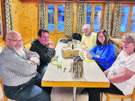 Das Gemeindewochenende der Kirche Rued führte die Teilnehmenden ins Berner Oberland. (Bild: zVg.)