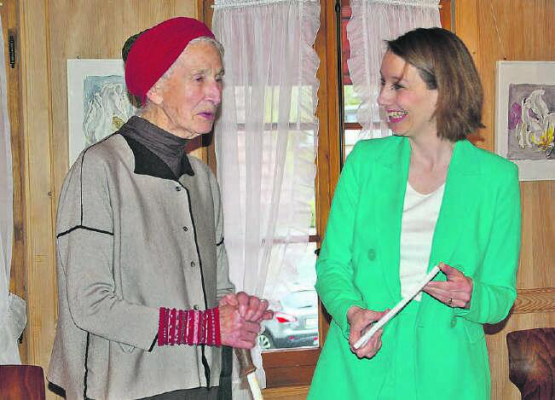 Faszinierend: Das Werk von Irma Hediger in der Alten Schmitte Seengen. (Bild: hh)