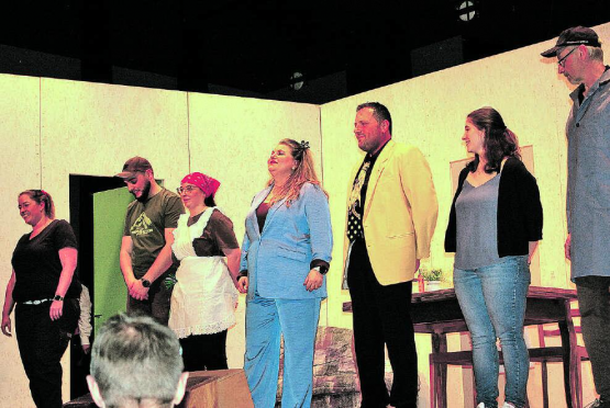 Das Theater sorgte für einige Lacher. (Bild: hh.)
