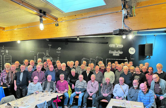 Mehr als einfach ein Getränk: Der Seener Männerstamm eröffnete sein Veranstaltungsprogramm 2025 mit der Exkursion in eine Brauerei. (Bild: zVg.)