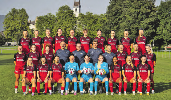 Die Red Boots Aarau freuen sich auf volle Ränge beim ersten Heimspiel der Saison. (Bild: zVg.)