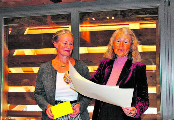 Würdigung: Mevina Puorger (links) wird in diesem Jahr mit dem Premio Masciadri ausgezeichnet. (Bild: grh)
