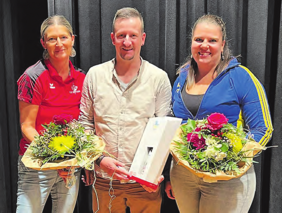 Neu gewählt: (v.l.n.r.) Saskia Joss, Finanzen; Marco Andrist, Präsidium, und Tina Lüscher, Spiko.