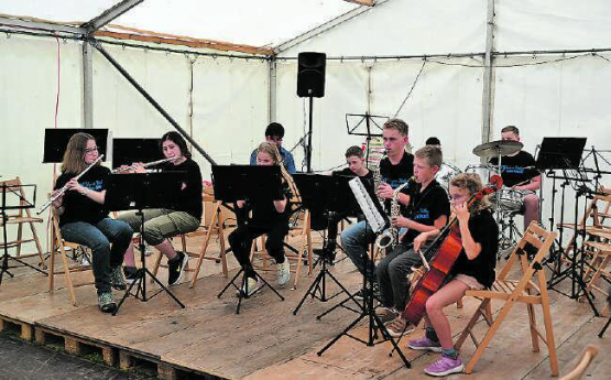 Die Kinder der Wyna Valley Music Juniors freuen sich auf neue Mitmusikantinnen und Mitmusikanten. (Bild: zVg.)
