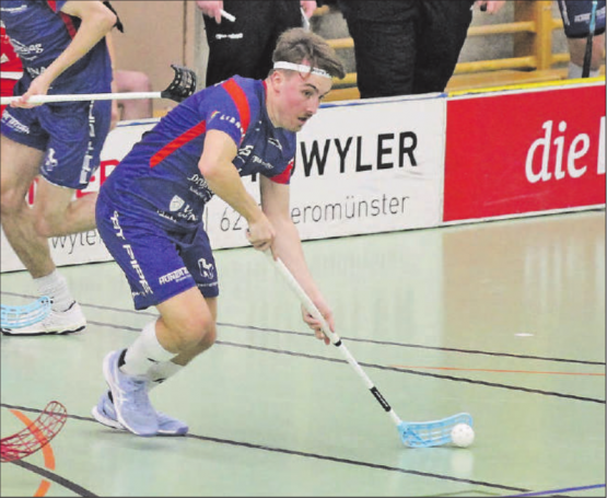 Loks Dario Cimino erzielte in beiden Spielen je zwei Tore und wurde im Auswärtsmatch als bester Spieler ausgezeichnet. (Archivbild: Otto Lüscher)