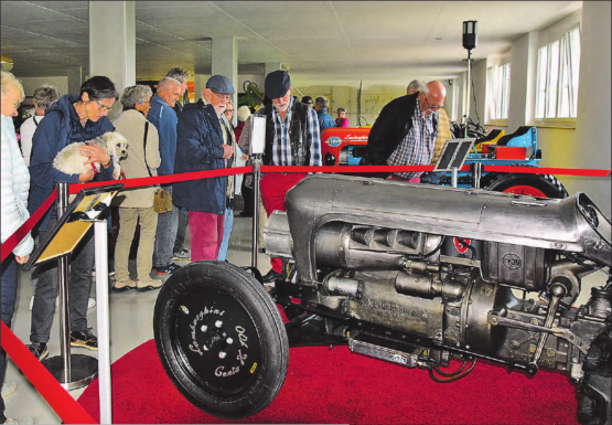 Das Pièce de Resistance: Der Jubiläums-Lamborghini Nr. 2 stiess offensichtlich auf grosses Interesse. (Bilder: st.)